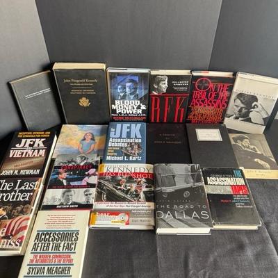 Lot 4 variety of Kennedy books