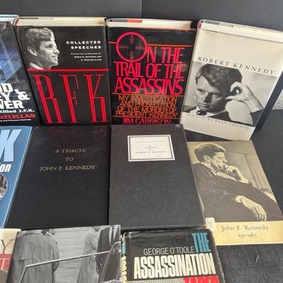 Lot 4 variety of Kennedy books