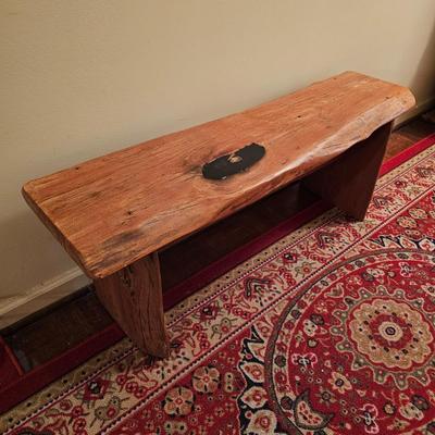 Rustic Wood Bench (FE-JS)
