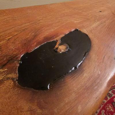 Rustic Wood Bench (FE-JS)