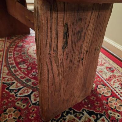 Rustic Wood Bench (FE-JS)