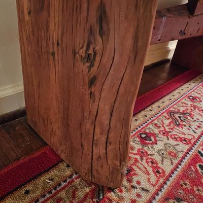 Rustic Wood Bench (FE-JS)