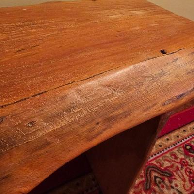 Rustic Wood Bench (FE-JS)