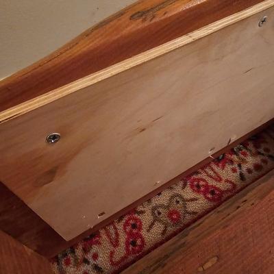 Rustic Wood Bench (FE-JS)