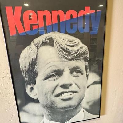 Lot 41 Robert Kennedy poster
