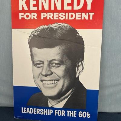 Lot 42 Kennedy for president poster