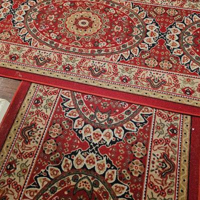 Two Oval Patterned Runners (FE-JS)