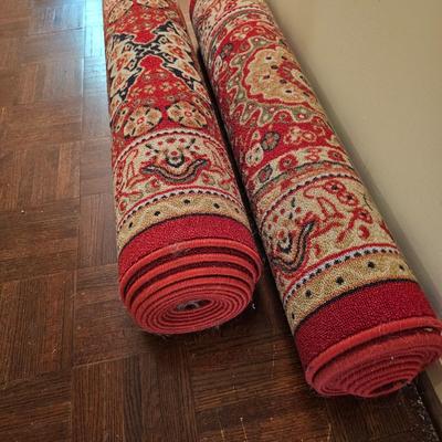 Two Oval Patterned Runners (FE-JS)
