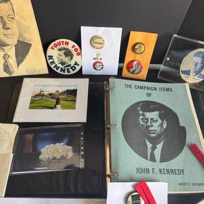 Lot 8 John F. Kennedy memorabilia