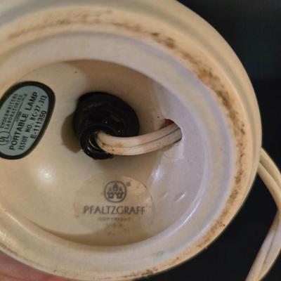 Pfaltzgraff lamp