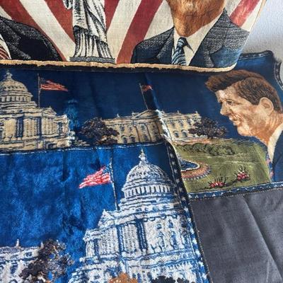 Lot 11 3 Kennedy tapestries