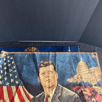 Lot 14 3 Kennedy tapestries