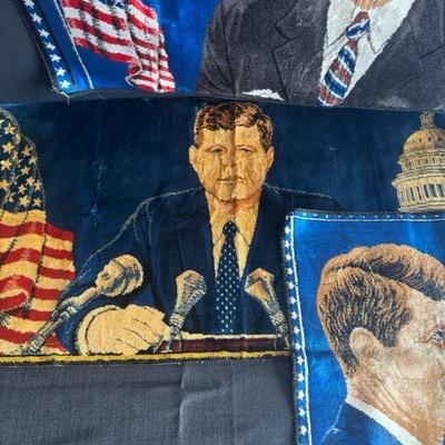 Lot 15 three Kennedy tapestries