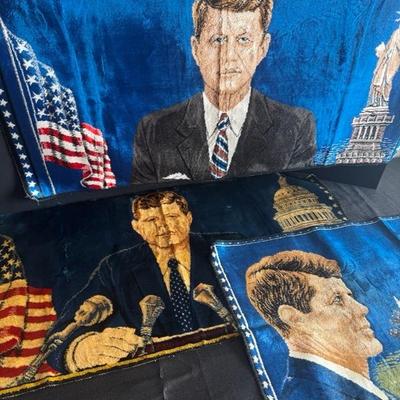 Lot 15 three Kennedy tapestries