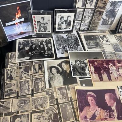 Lot 17 John F Kennedy, picture memorabilia