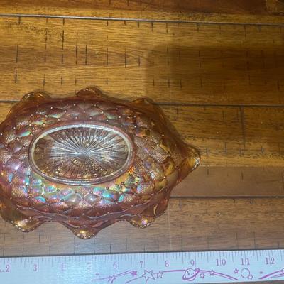 Sale Photo Thumbnail #147: Vintage Fenton marigold dish, Google says it's from the 1920's