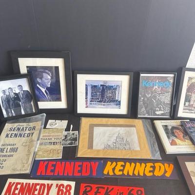 Lot 19 John F. Kennedy memorabilia photos