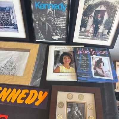 Lot 19 John F. Kennedy memorabilia photos
