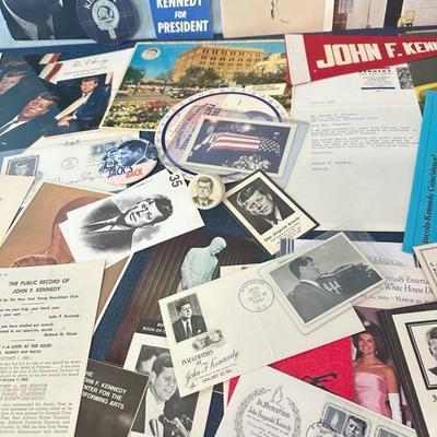 Lot 59 variety of Kennedy memorabilia