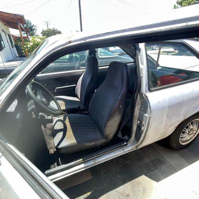 1984 CHEVY CHEVETTE HATCHBACK AS IS
