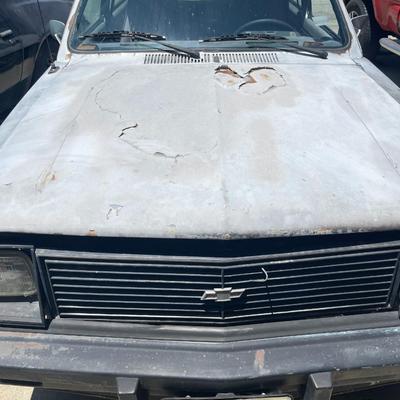 1984 CHEVY CHEVETTE HATCHBACK AS IS