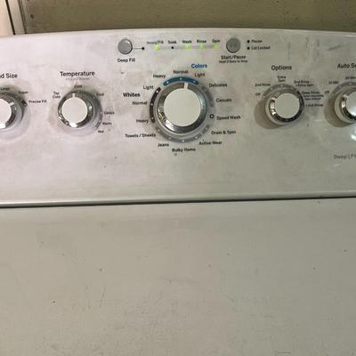 GE WASHER & GAS DRYER