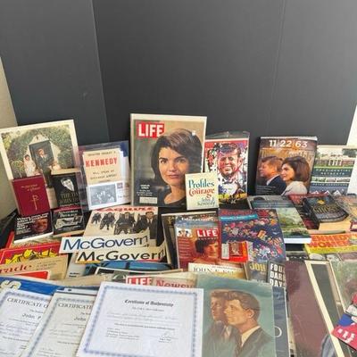 Lot 24 variety of magazines and books