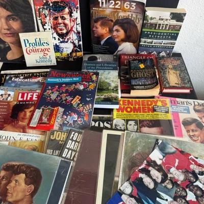 Lot 24 variety of magazines and books