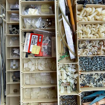 Vintage 6 Tray Tackle Box FULL Model Airplane Parts