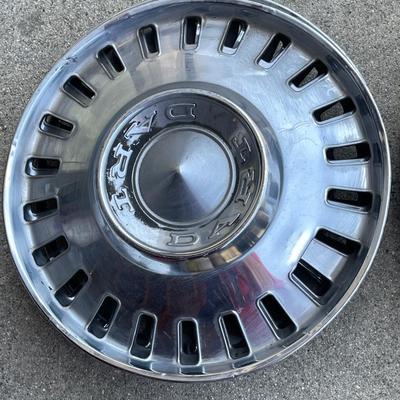 VINTAGE SET OF DODGE DART STOCK HUBCAPS