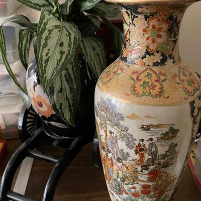 Asian Style Ceramic Vases