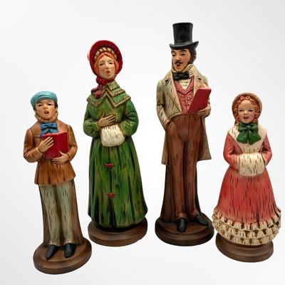 Vintage Christmas Carolers Family 1960's- 1970's
