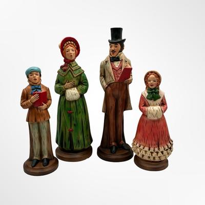 Vintage Christmas Carolers Family 1960's- 1970's