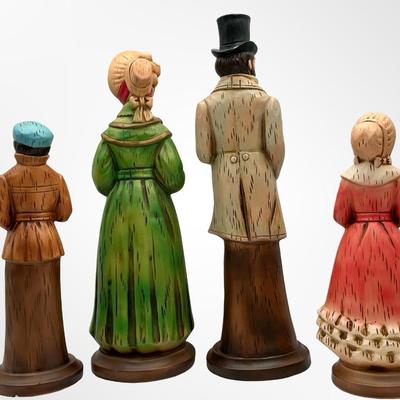 Vintage Christmas Carolers Family 1960's- 1970's