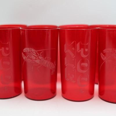 Vintage Poo-Yie and Crawfish Plastic Cups (16)