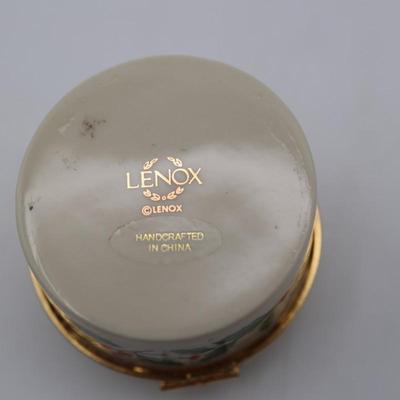 Lenox Christmas Holly Berry Porcelain Trinket Boxes (4)
