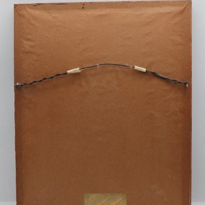 Vintage Framed Needlework Art