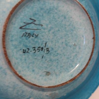 Italian Decorative Plate- Approx 9 1/4" in Diameter