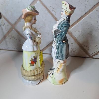 Sale Photo Thumbnail #683: vintage porcelain figurines
