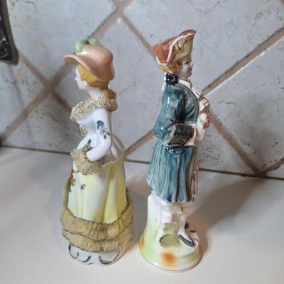 Sale Photo Thumbnail #685: vintage porcelain figurines