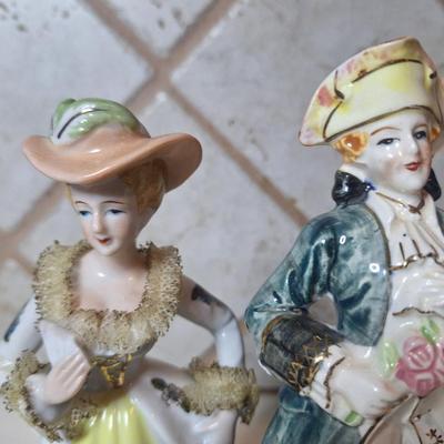 Sale Photo Thumbnail #686: vintage porcelain figurines