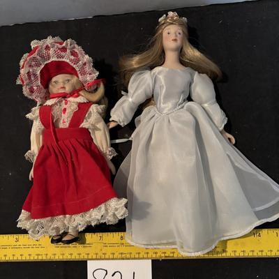 Small Porcelain Dolls