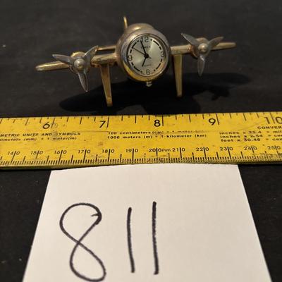 Vintage Timex Plane Clock