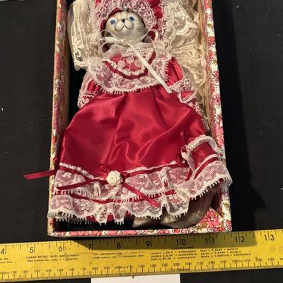 Porcelain Kitty Doll