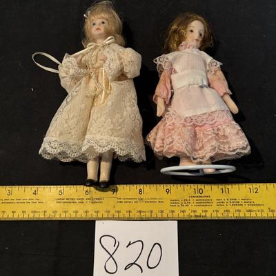 Small Porcelain Dollies