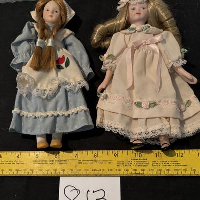 Small Porcelain Dollies