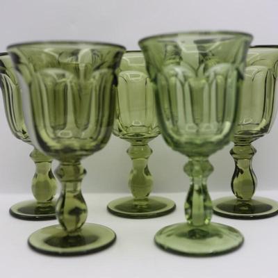 Old Williamsburg Vintage Water Goblets - Set of 5