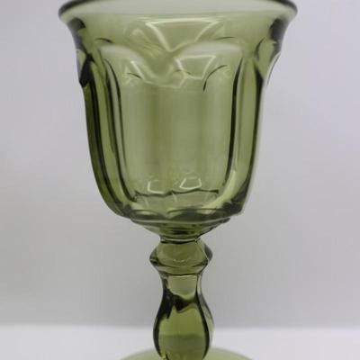 Old Williamsburg Vintage Water Goblets - Set of 5