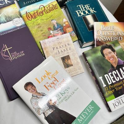 Lot 390 Books on faith