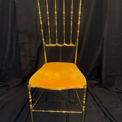 Brass Vanity Chair